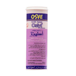 قرص جوشان اسلیت 10 عدد اسوه