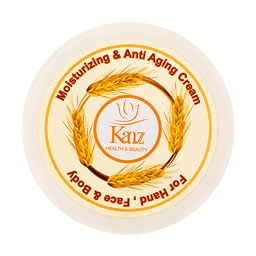 کرم دست و صورت وبدن حاوی روغن جوانه گندم 200 گرمی کنز