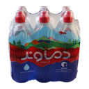 آب آشامیدنی 820 میلی لیتری 6 عددی دماوند