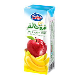 نکتار سیب موز 200 میلی فروت لند