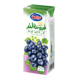 آبمیوه انگور قرمز 200 سی سی فروت لند