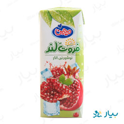 نوشیدنی انار فروت لند 200 میلی لیتری میهن