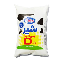 شیر نایلونی 800 سی سی کم چرب میهن