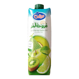 آبمیوه مخلوط میوه های سبز 1 لیتری فروت لند