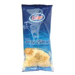 پنیر پیتزا رنده شده پروسس 500 گرمی میهن