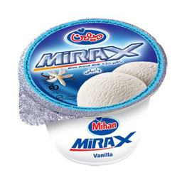 بستنی لیوانی وانیلی میرکس میهن