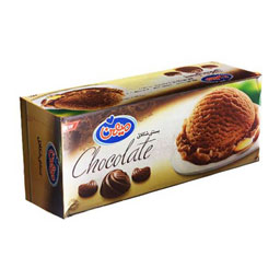 بستنی یک لیتری شکلاتی میهن