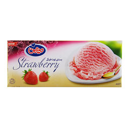 بستنی 1 لیتری توت فرنگی میهن