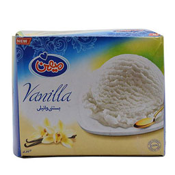 بستنی وانیلی میهن 2 لیتری