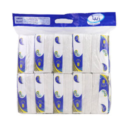 دستمال کاغذی 200 برگ مقدار بسته 10 عددی زیبا