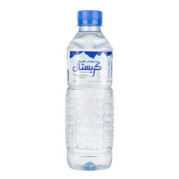 آب آشامیدنی 500 میلی لیتری کریستال