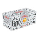 دستمال ماشین مدرسه دو لایه 100 برگ چشمک