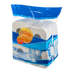 دستمال توالت 3 لایه 4 رول چشمک
