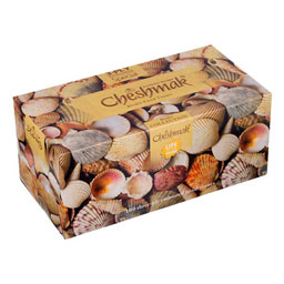 دستمال کاغذی صدف سه لایه 100 برگ چشمک