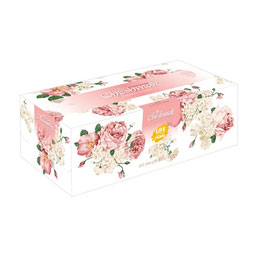 دستمال کاغذی طرح کاملیا 2 لایه 150 برگ چشمک