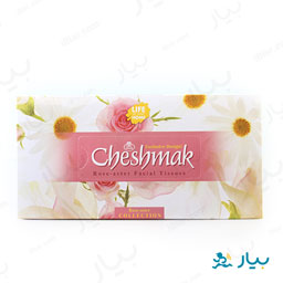 دستمال کاغذی طرح رز مینا دولایه 150برگی چشمک
