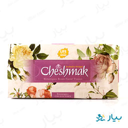 دستمال کاغذی طرح بوتانیک رز دولایه 100برگ چشمک
