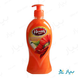 مایع دستشویی نارنجی 500 گرمی هگزان