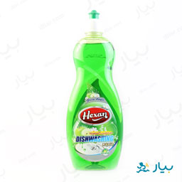 مایع ظرفشویی گلیسیرینه سبز 750 گرمی هگزان