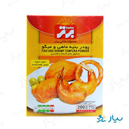 پودر بنیه ماهی و میگو 200 گرمی برتر