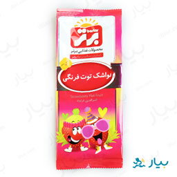لواشک توت فرنگی 30 گرمی برتر