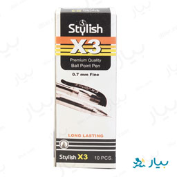 خودکار مشکی 10 عددی استایلیش