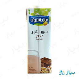 سویا شیر کاکائویی 1 لیتری ماندا سوی