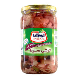 ترشی مخلوط کلم قرمز 700 گرمی اروم آدا