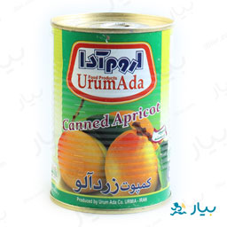 کمپوت زرد آلو 440 گرمی اروم آدا