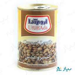 کنسرو عدس 430 گرمی اروم آدا