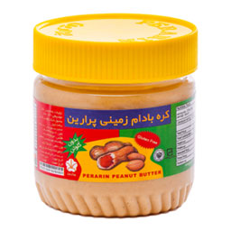 کره بادام زمینی بدون گلوتن 350 گرمی پرارین