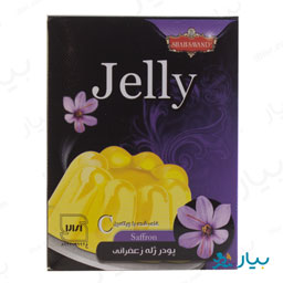 پودر ژله زعفرانی 100 گرمی شاهسوند