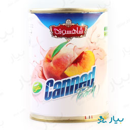 کمپوت هلو کلیددار 380 گرمی شاهسوند
