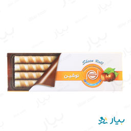 رول بیسکویت فندقی 100 گرمی نوشین