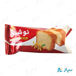 کیک شکلاتی وانیلی 80 گرمی نوشین