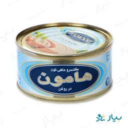 کنسرو تن ماهی در روغن 180 گرمی هامون