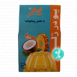 پودر ژله با طعم پیناکولادا 100 گرمی فرمند