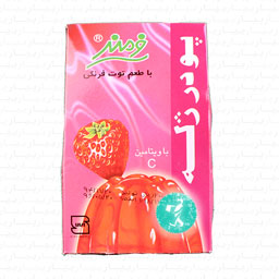 پودر ژله توت فرنگی 100 گرمی فرمند