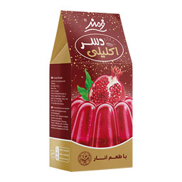 دسر اکلیلی با طعم انار 100 گرمی فرمند