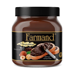 کرم کاکائو فندقی تلخ 330 گرمی فرمند