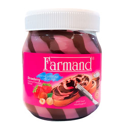 شکلات صبحانه کرم کاکائو فندقی توت فرنگی فرمند 330 گرمی