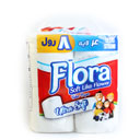 دستمال توالت 8 رول فلورا