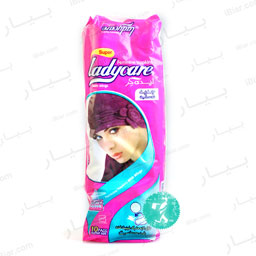 نوار بهداشتی سایز خیلی بزرگ (سوپر ویژه شب) 10 عددی لیدی
