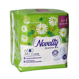 ناولتی نوار کتانی ( پنبه ای ) ضخیم سایز 3 خیلی بزرگ مخصوص شب 8 عددی