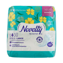 نوار بهداشتی ناولتی ضخیم سایز 2 بزرگ مخصوص روز 8عددی