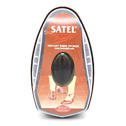 واکس براق کننده چرم و کفش ابری قهوه ای ساتل