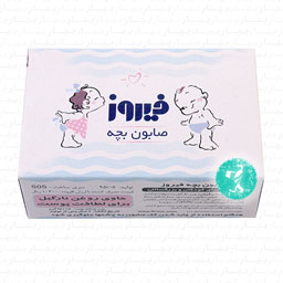 صابون بچه حاوی روغن نارگیل 75 گرمی فیروز