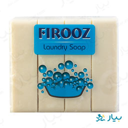 صابون رختشویی 4 عددی 120 گرمی فیروز