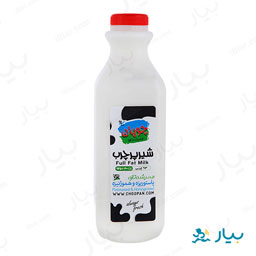 شیر پرچرب پاستوریزه و هموژنیزه 3 درصد چربی 945 میلی لیتری چوپان