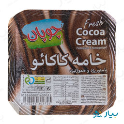 خامه شکلاتی 100 گرمی چوپان